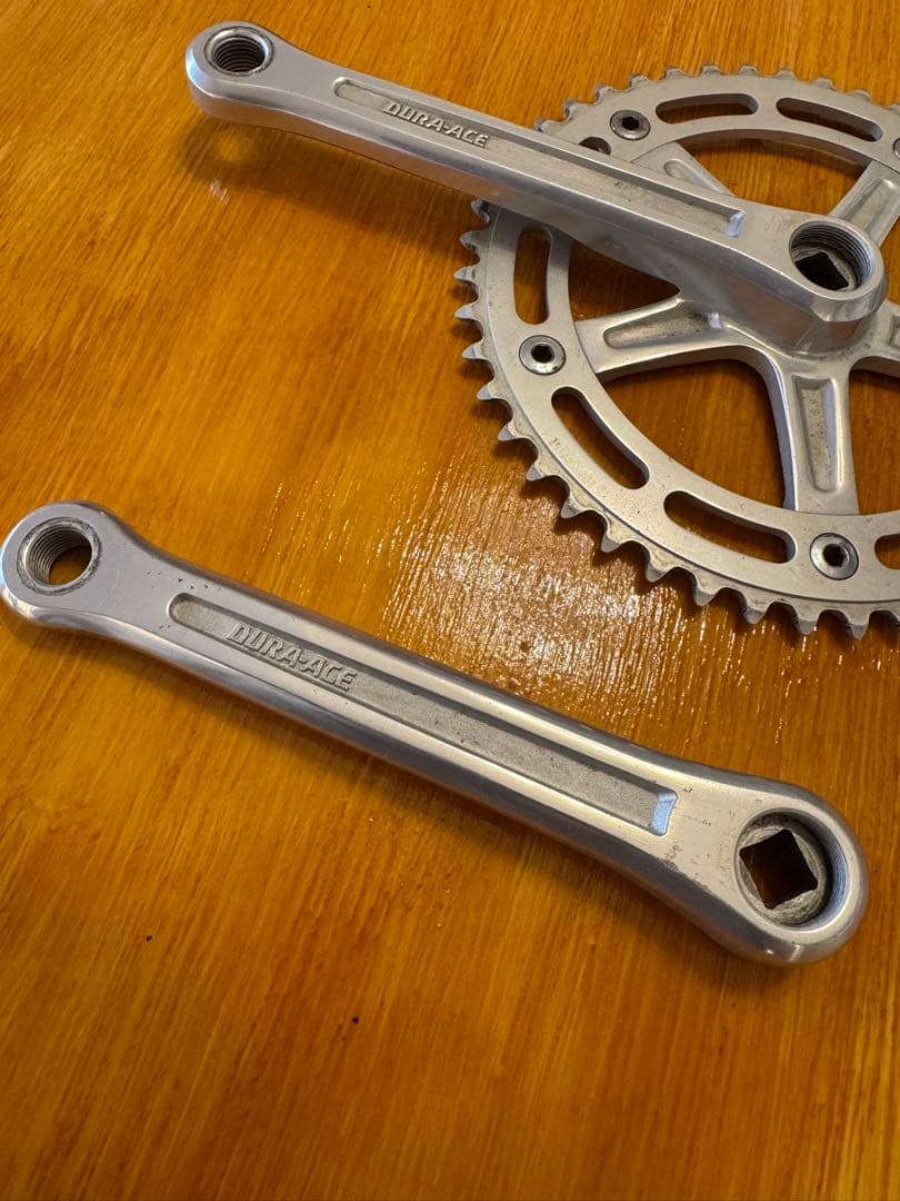 旧DURA-ACE ピスト用クランクセット 165mm Shimano