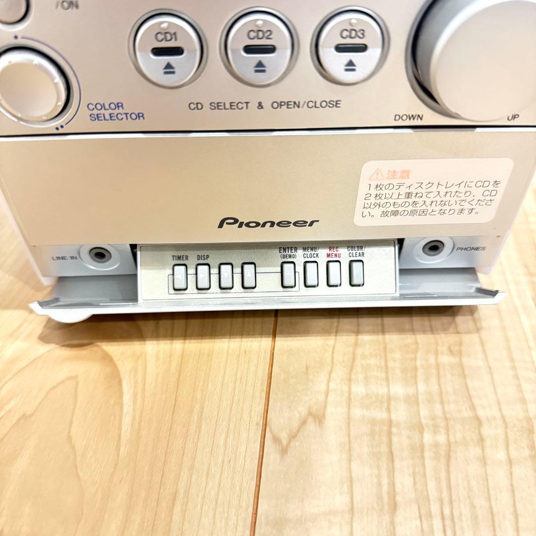 【動作品】　Pioneer パイオニア　XR- MDX737S ミニコンポ