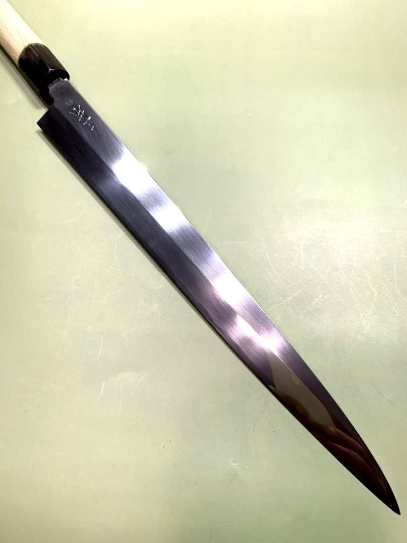 正本　　柳刃包丁　秀　刃渡り29.5cm