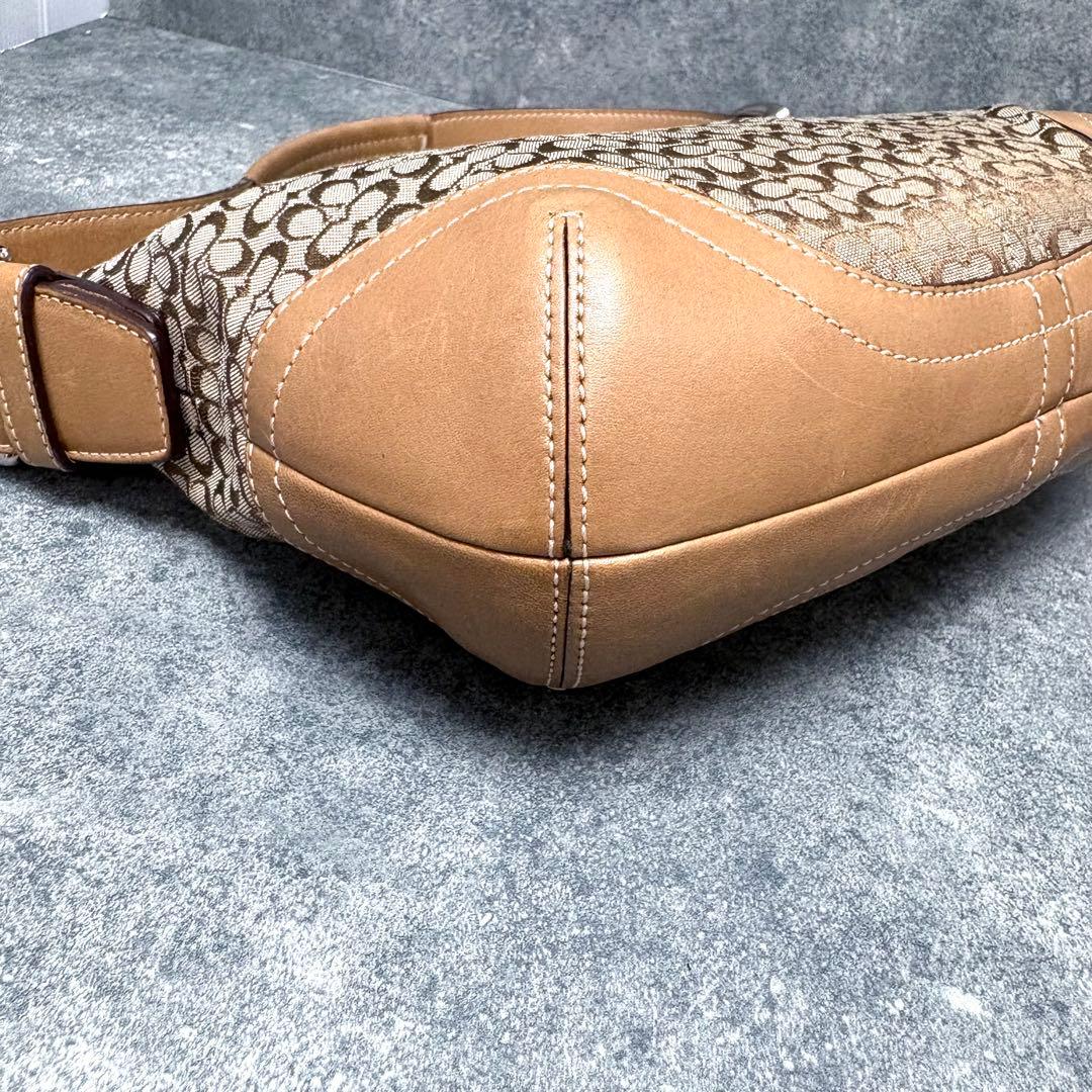 コーチ ショルダーバッグ ワンショルダー キャンバス ブラウン