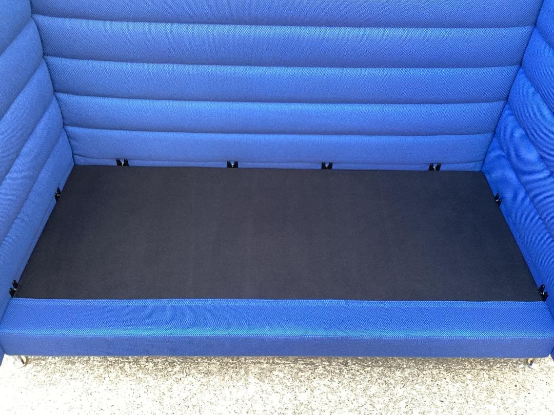 在庫２セット　定価約１６０万　ヴィトラ　アルコーヴソファ　ブルー系