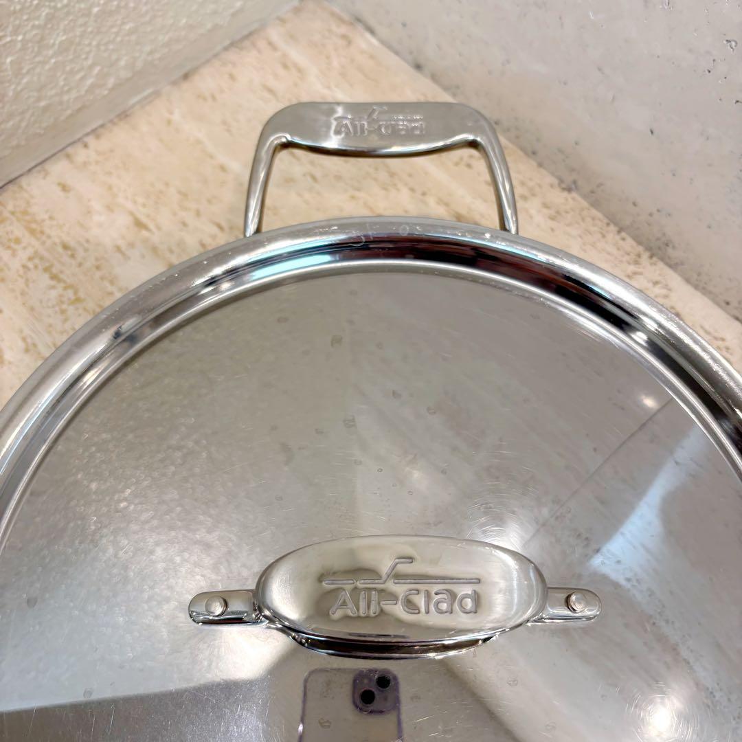 超美品☆All-Clad オールクラッド☆ステンレス超高級片手鍋☆26cm