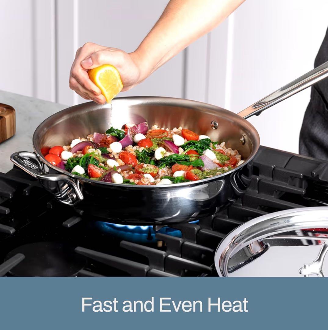 超美品☆All-Clad オールクラッド☆ステンレス超高級片手鍋☆26cm