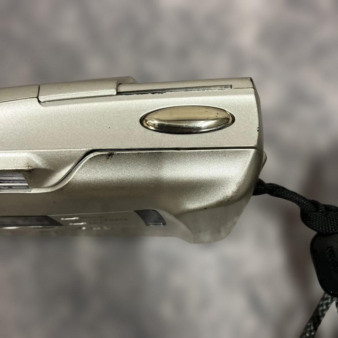 OLYMPUS μ II フィルムカメラ シルバー　オリンパス　ミュー　mju