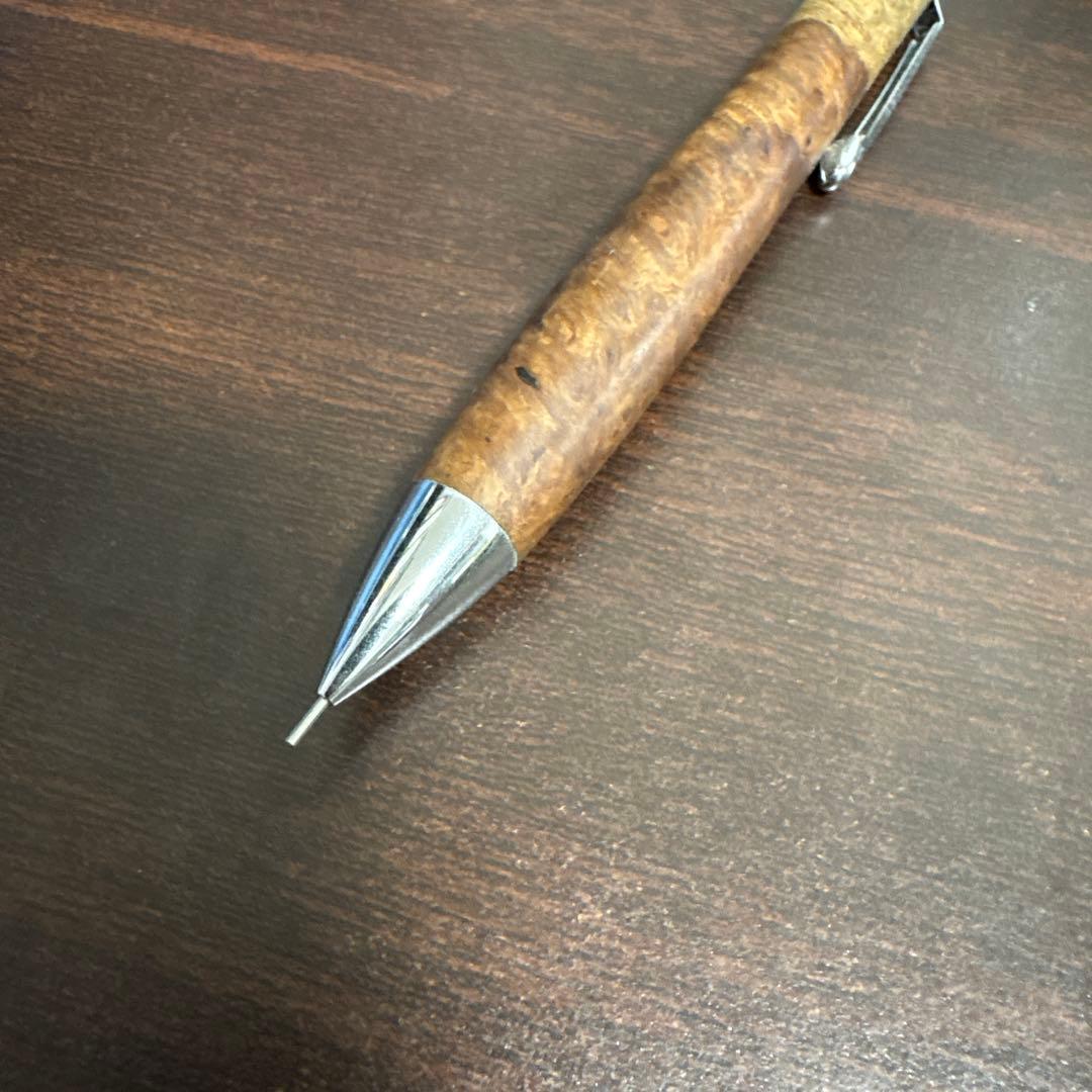 希少価値高　工房楔　花梨紅白　ペンシルコルタ楔　0.5mm 固定口金式