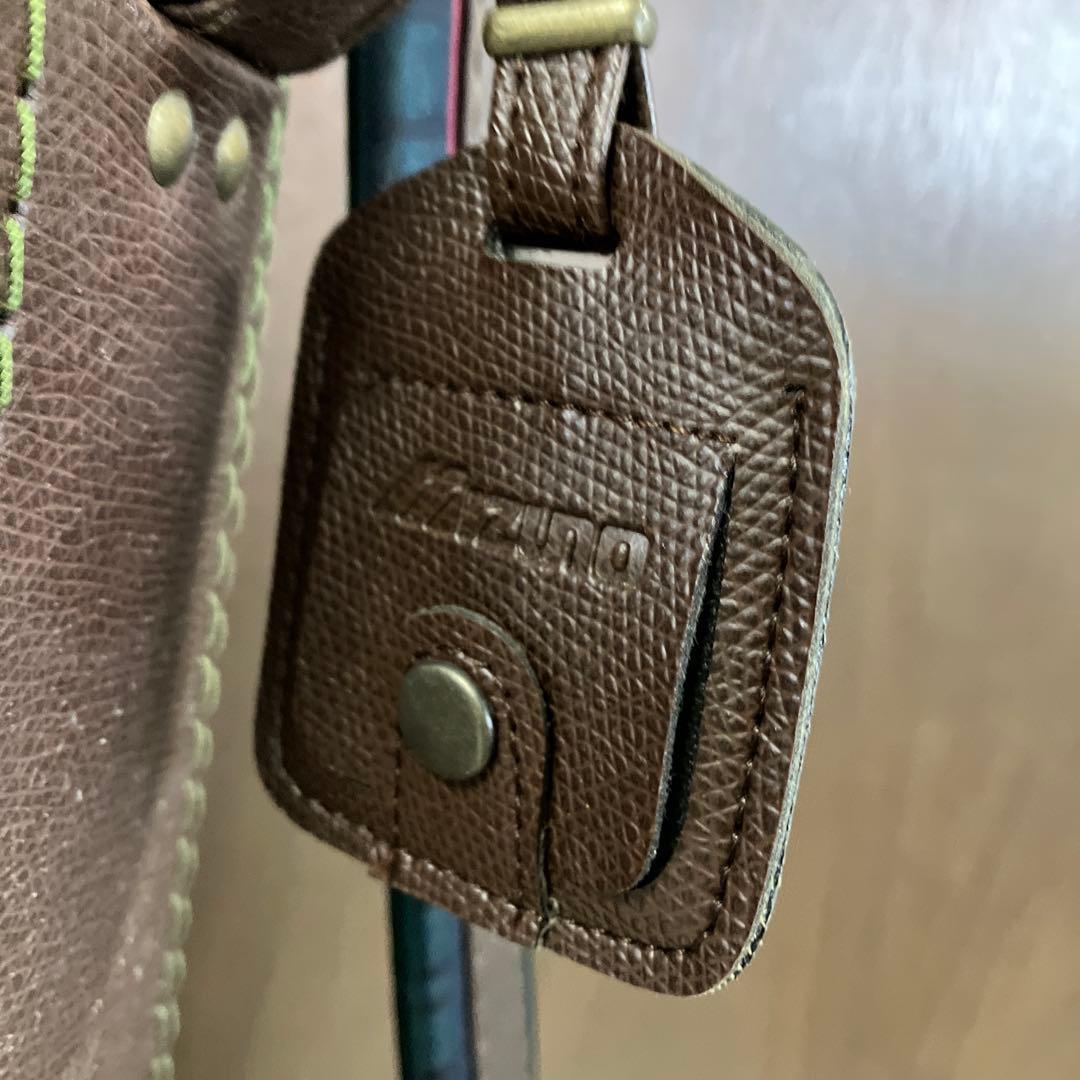 ミズノ レトロ タータンチェック柄 ゴルフバッグ キャディバッグ ゴルフ用品