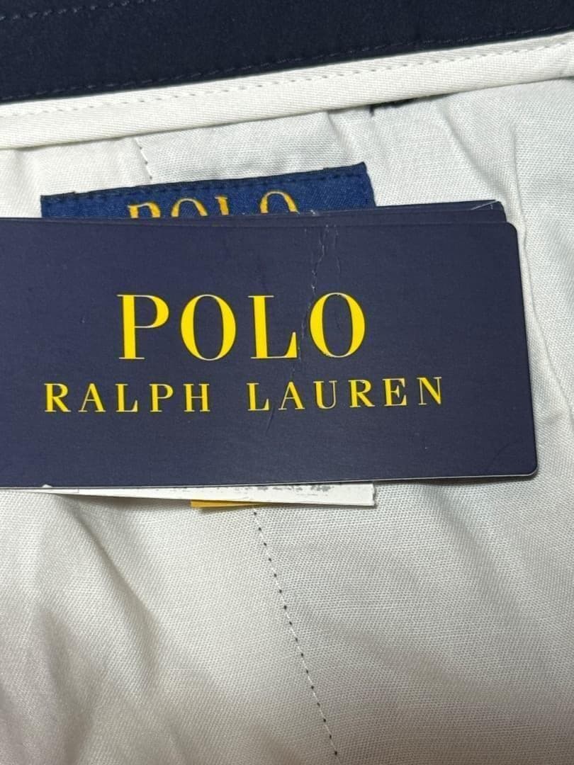 ポロラルフローレン プリーテッドスーツトラウザーパンツ サイズ28/32 新品