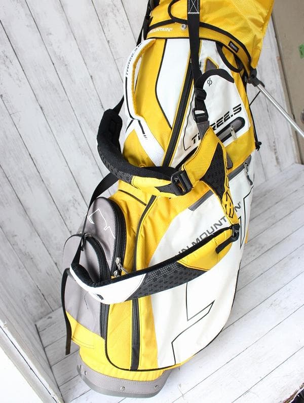 サンマウンテン スタンドバッグ キャディバッグ イエロー