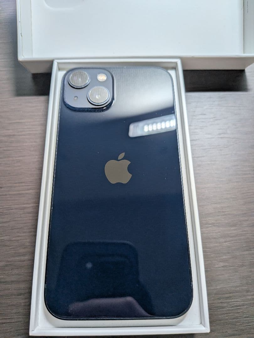 Apple iPhone 13 128gb 本体+Spigen MUJIケース