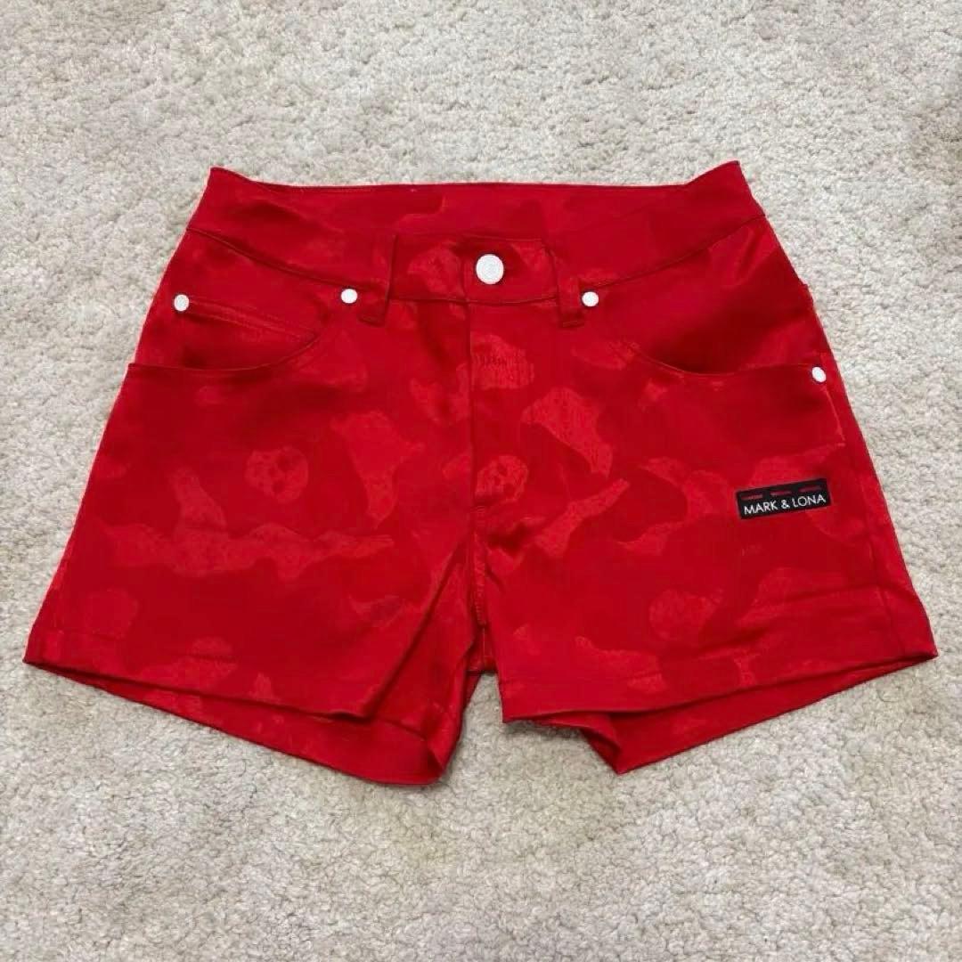 【新品未使用】MARK & LONA マークアンドロナ　ハーフパンツカモフラ36