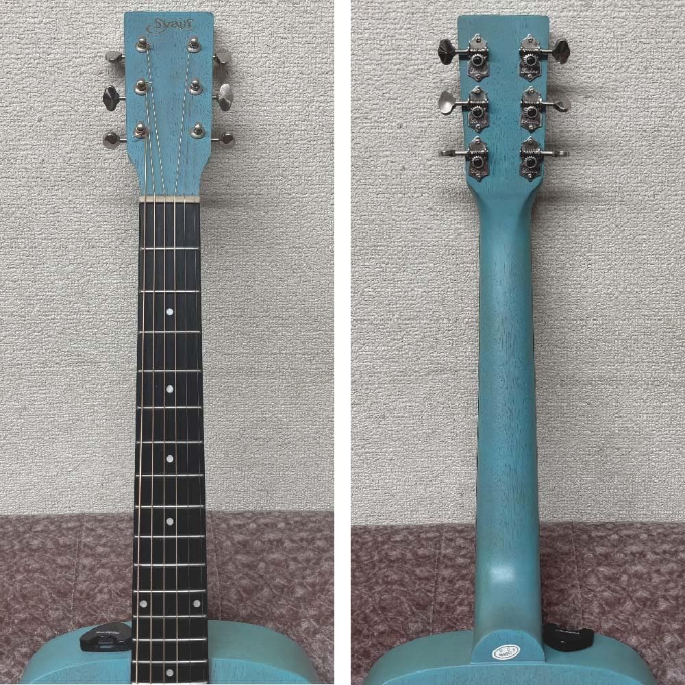 ミニギター S.Yairi YM-02 ライトブルー アコースティックギター