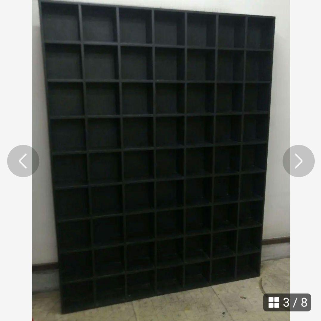 コーヒーカップ飾り棚　 特別オーダー 63客可能　ぐい飲み盃棚　CD棚　文庫本棚