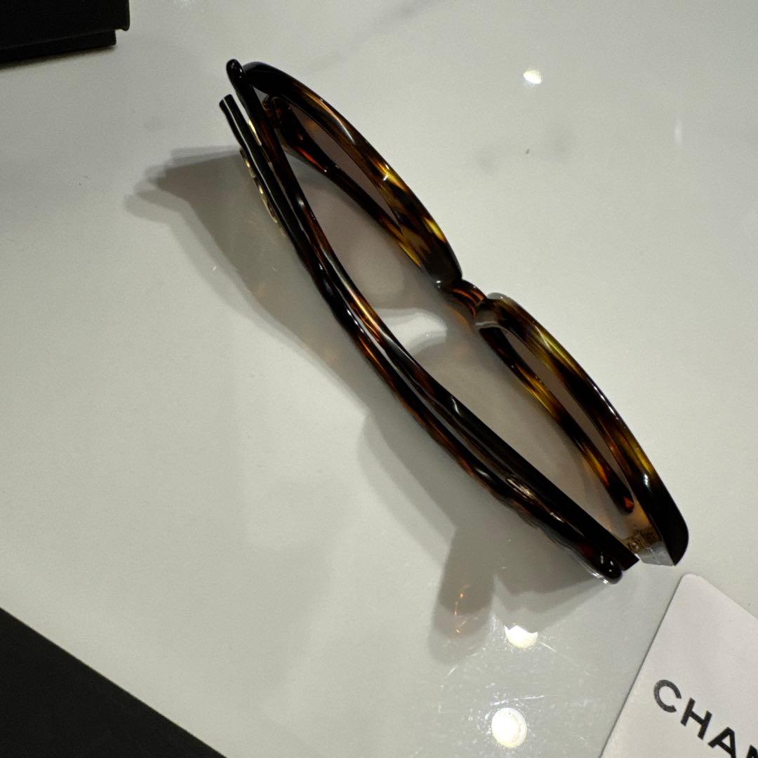 CHANEL ブラウン サングラス　べっこう