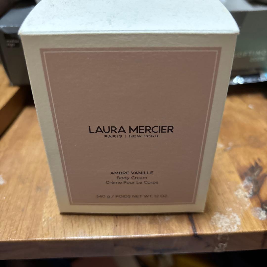 ローラメルシエ　アンバーバニラ　ボディークリーム340g