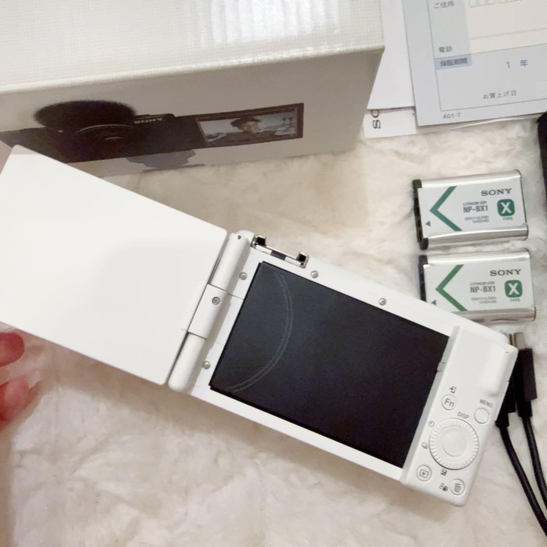 即日発送可能【動作確認済】SONY VLOGCAM ZV-1F