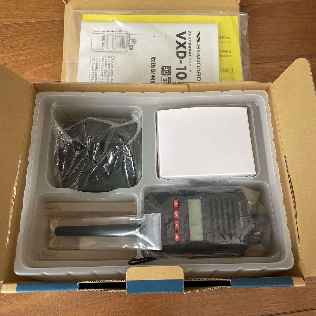 スタンダード デジタル簡易無線機 登録局トランシーバー VXD-10