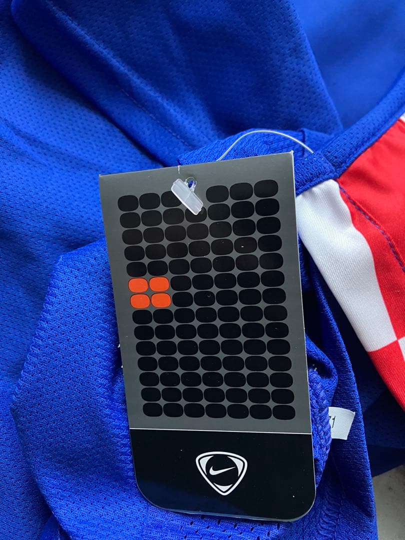 激レア　04-05 クロアチア代表 NIKE 長袖アウェイユニフォーム　選手仕様