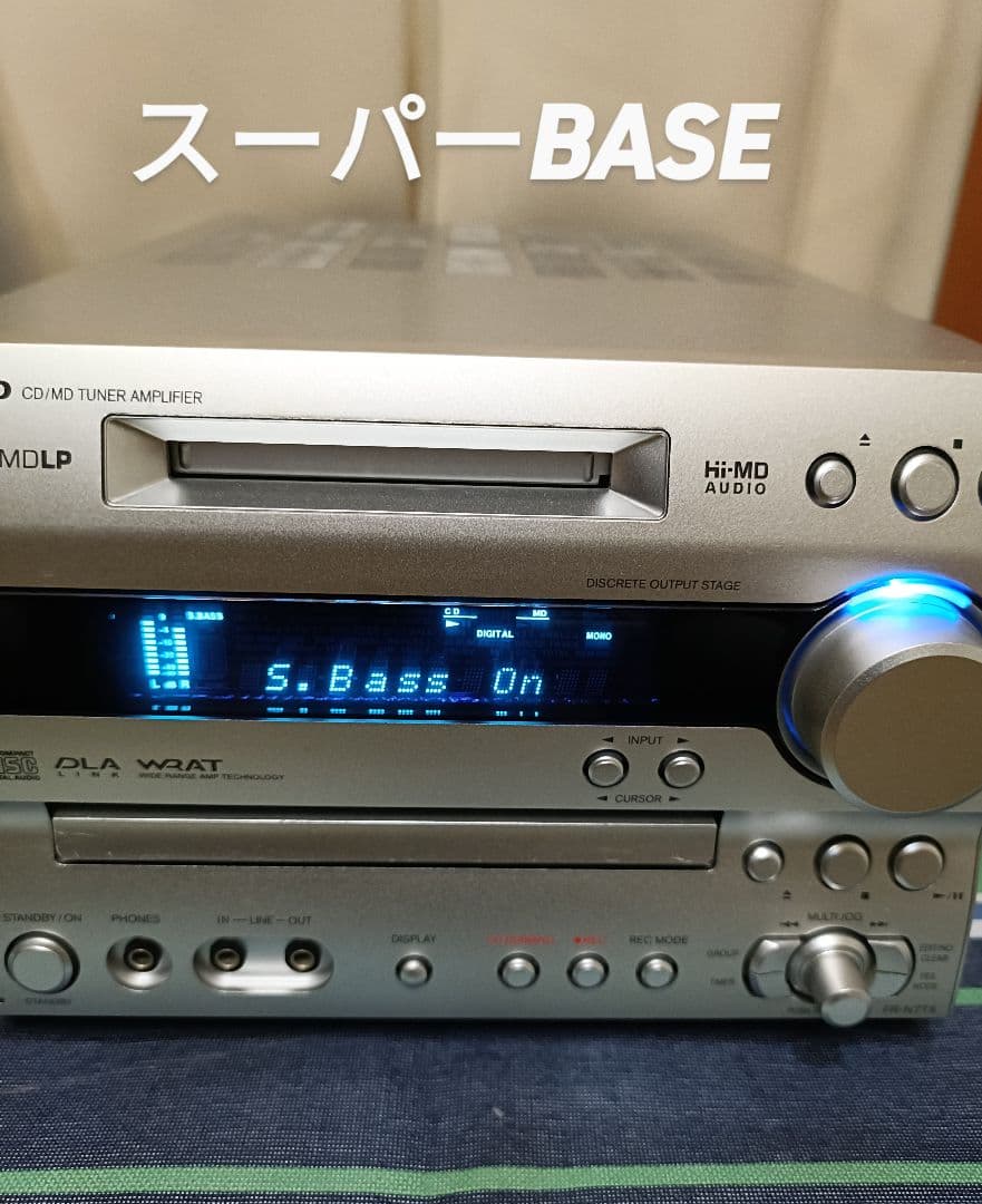 ONKYO FR-N7TX CD・Hi-MD・レシバー　リモコン付　完動品