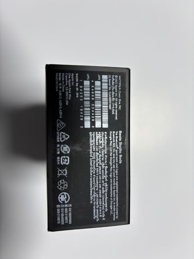 Beats Studio Buds MMT73PA/A ワイヤレスイヤホン