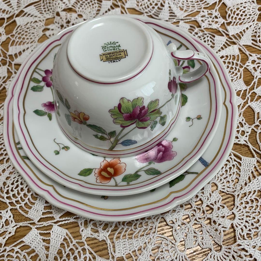 グランデューカ　カップ&ソーサー、プレートトリオ