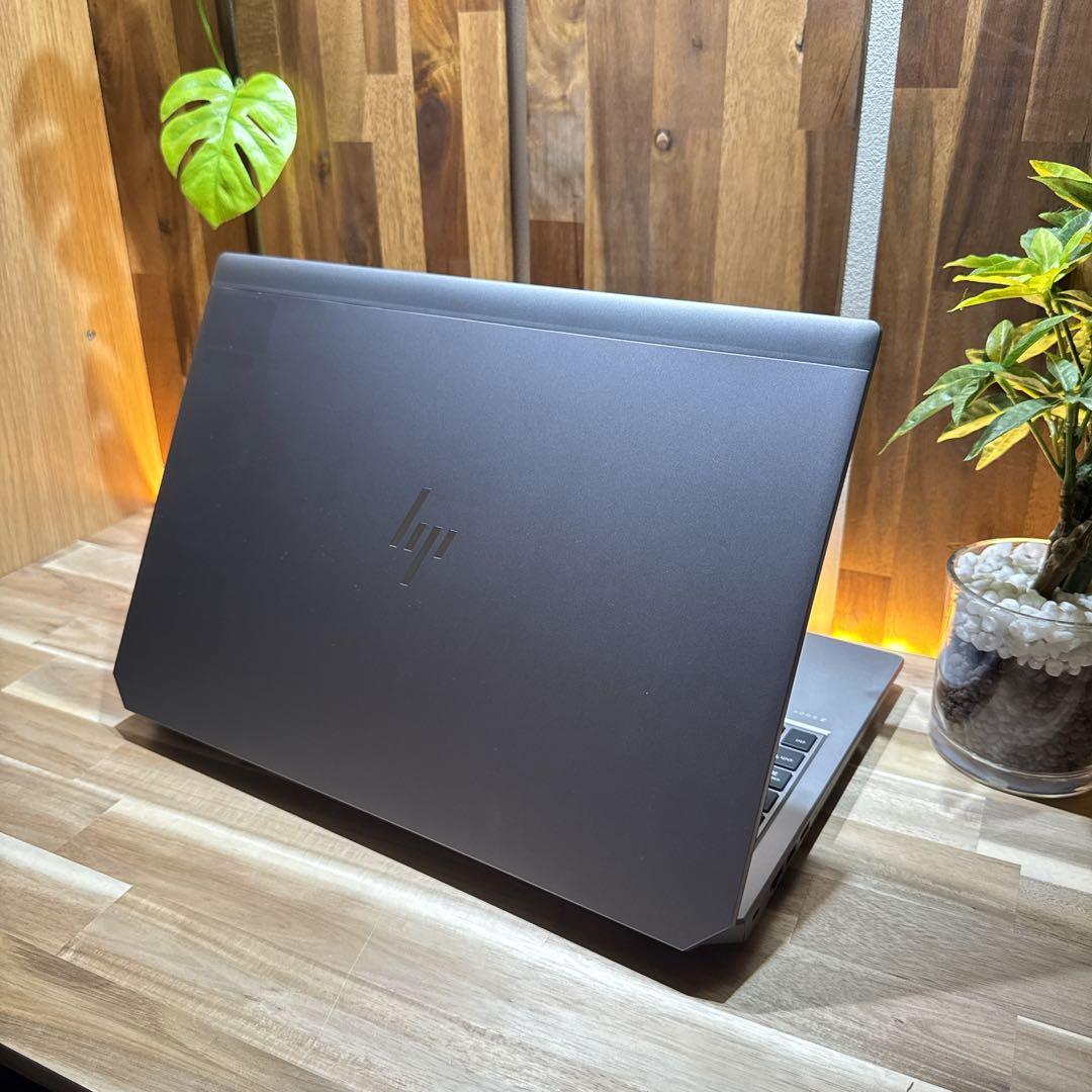 準美品‼️HP ZBook☘最高峰i7☘メモリ32GB☘フルHD☘ノートパソコン