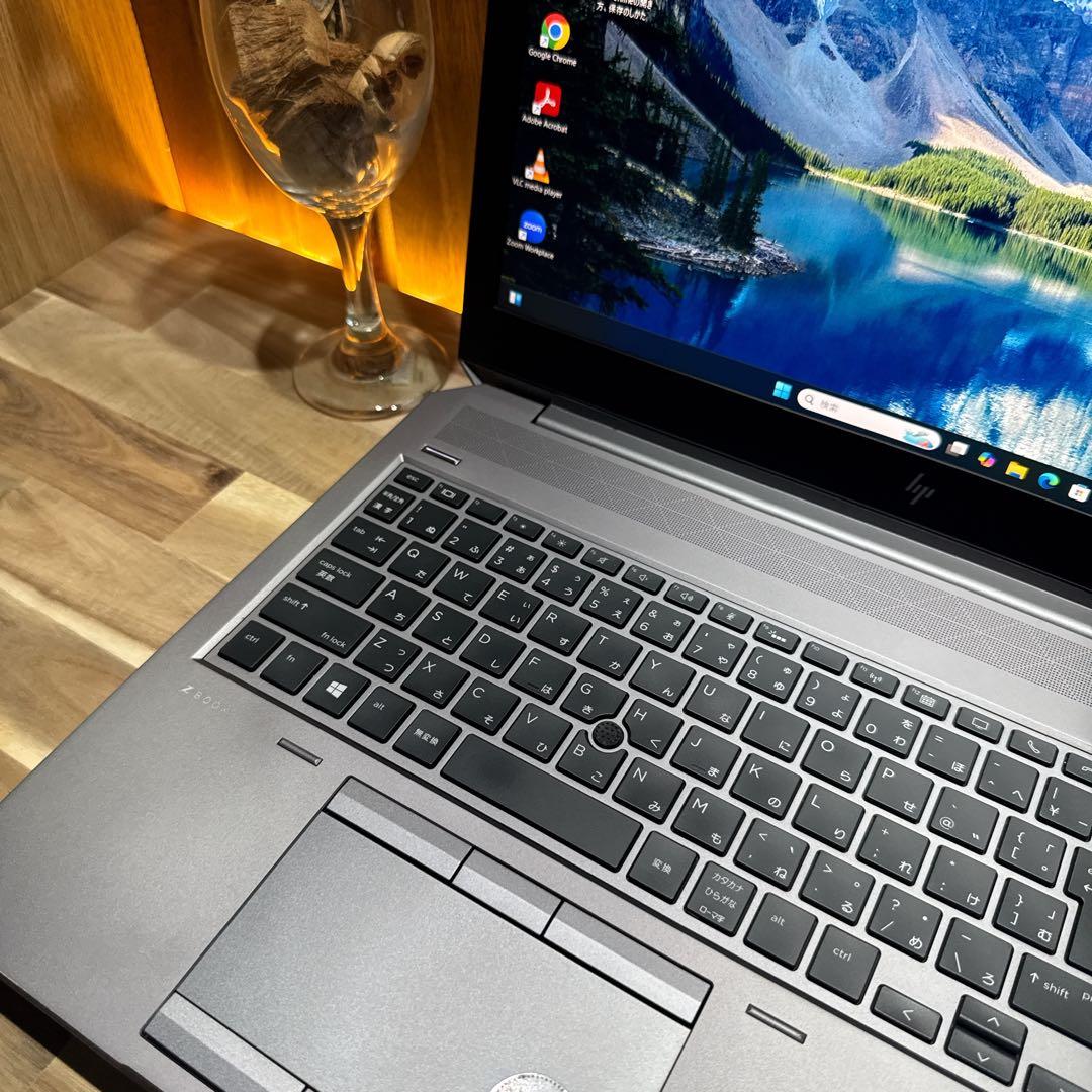 準美品‼️HP ZBook☘最高峰i7☘メモリ32GB☘フルHD☘ノートパソコン