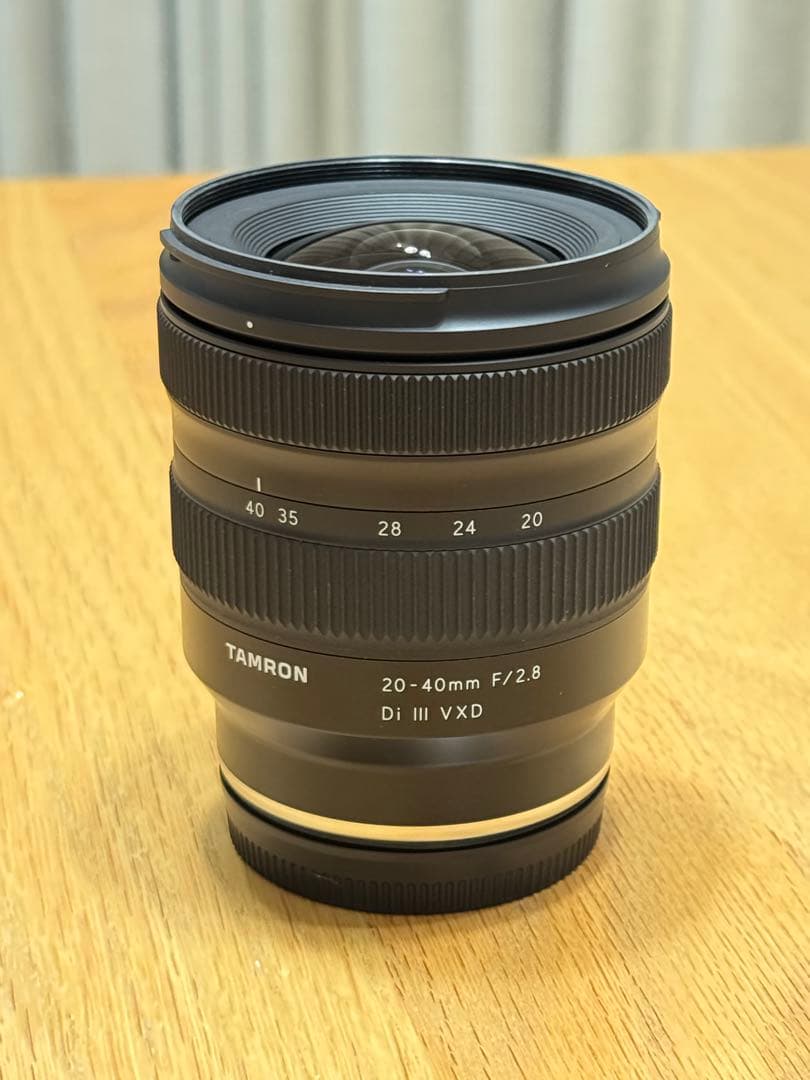 タムロン 20-40mm F/2.8 Di III VXD ソニーE用