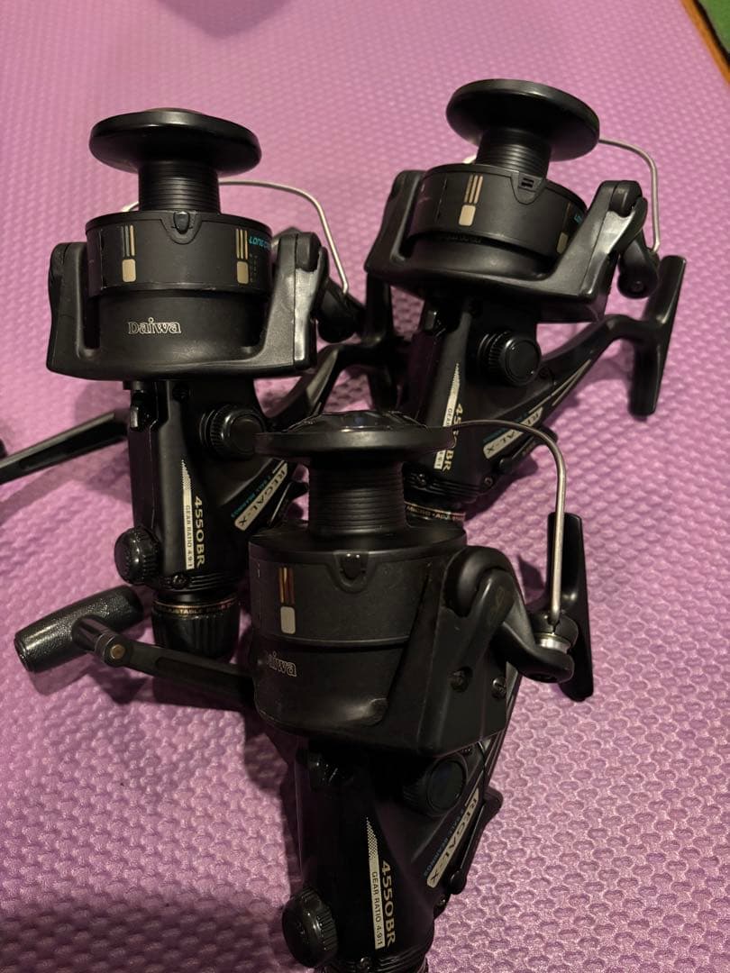 REGAL-X 4550ＢＲリール 3個セット ブラック