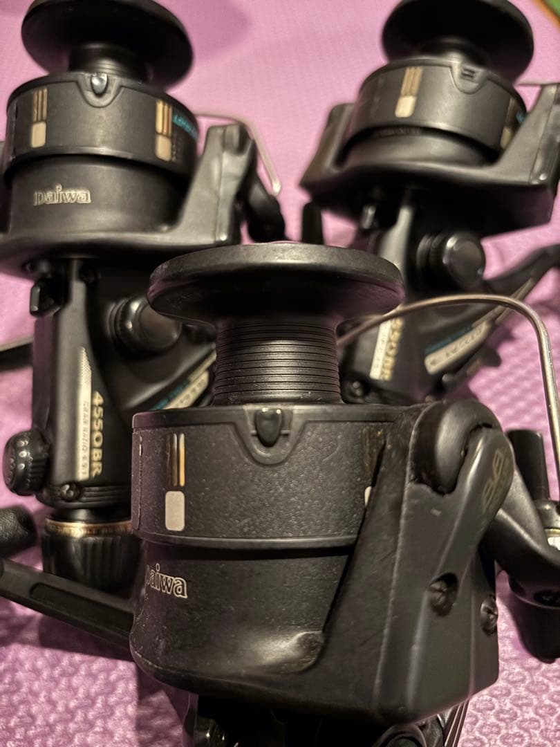 REGAL-X 4550ＢＲリール 3個セット ブラック