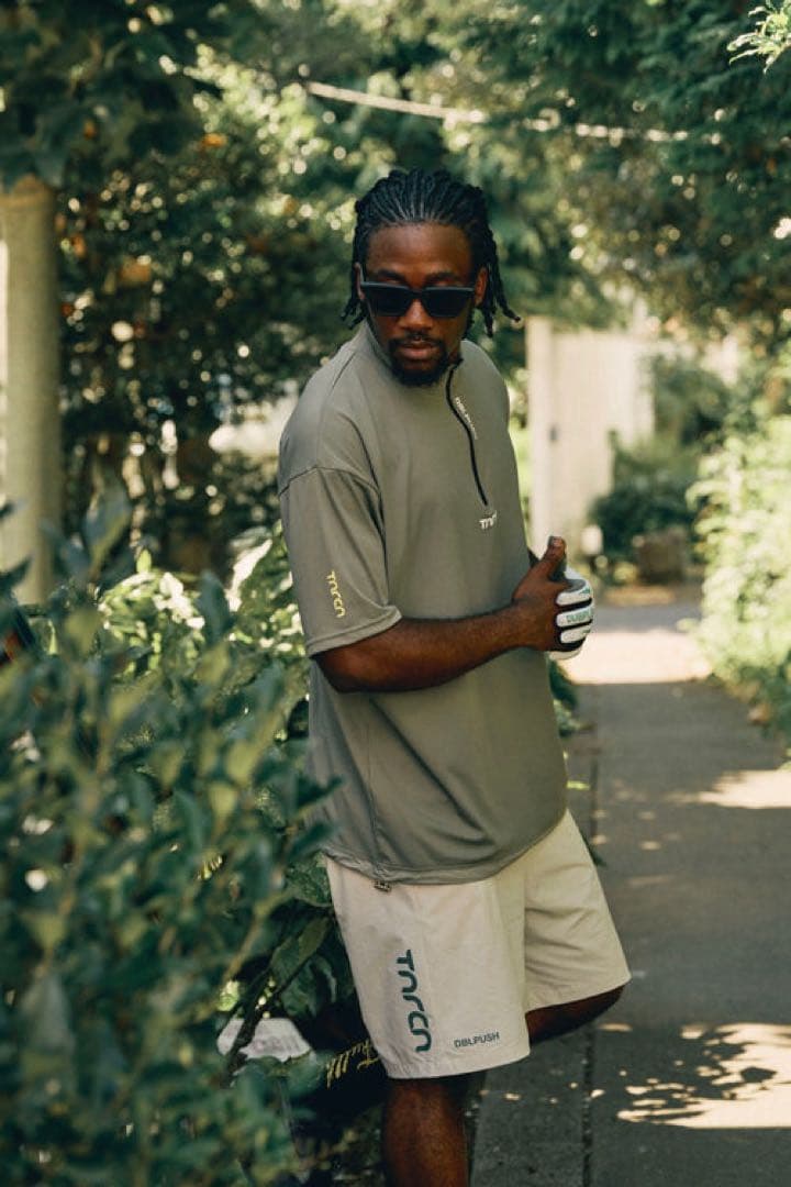 メンズウェア TNRCN EVERCORE HALF-ZIP TEE RUFFLOG