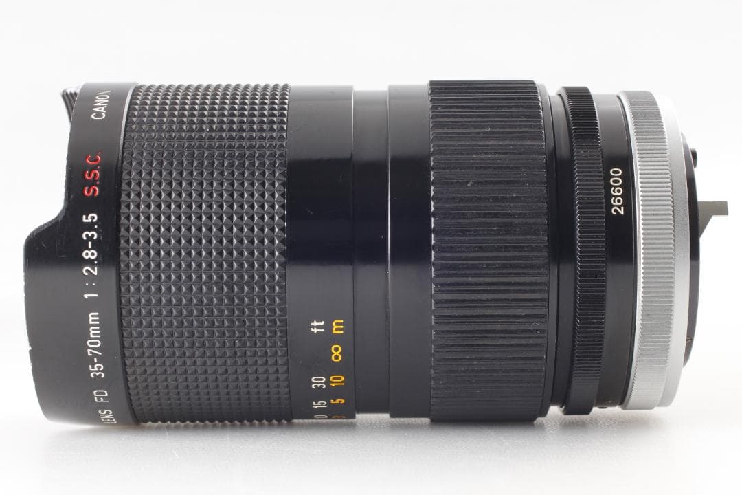 【整備済　美品】Canon A-1 SLR ブラック 35-70mm #1294