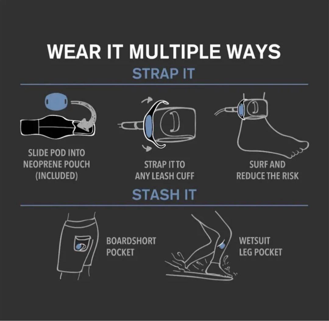 FCS POD X SHARKBANZ/エフシーエスエックス ポッド 鮫忌避装置