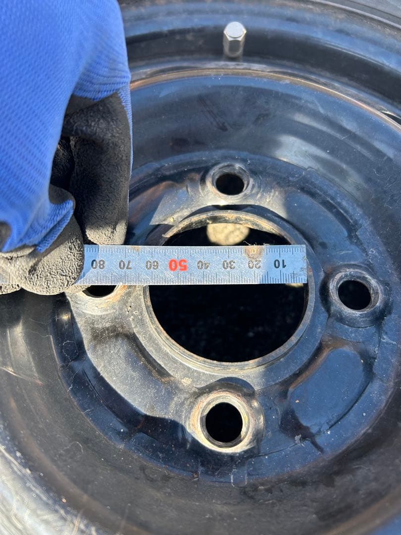 軽バン　軽自動車　12インチ スタッドレスタイヤ ホイールセット