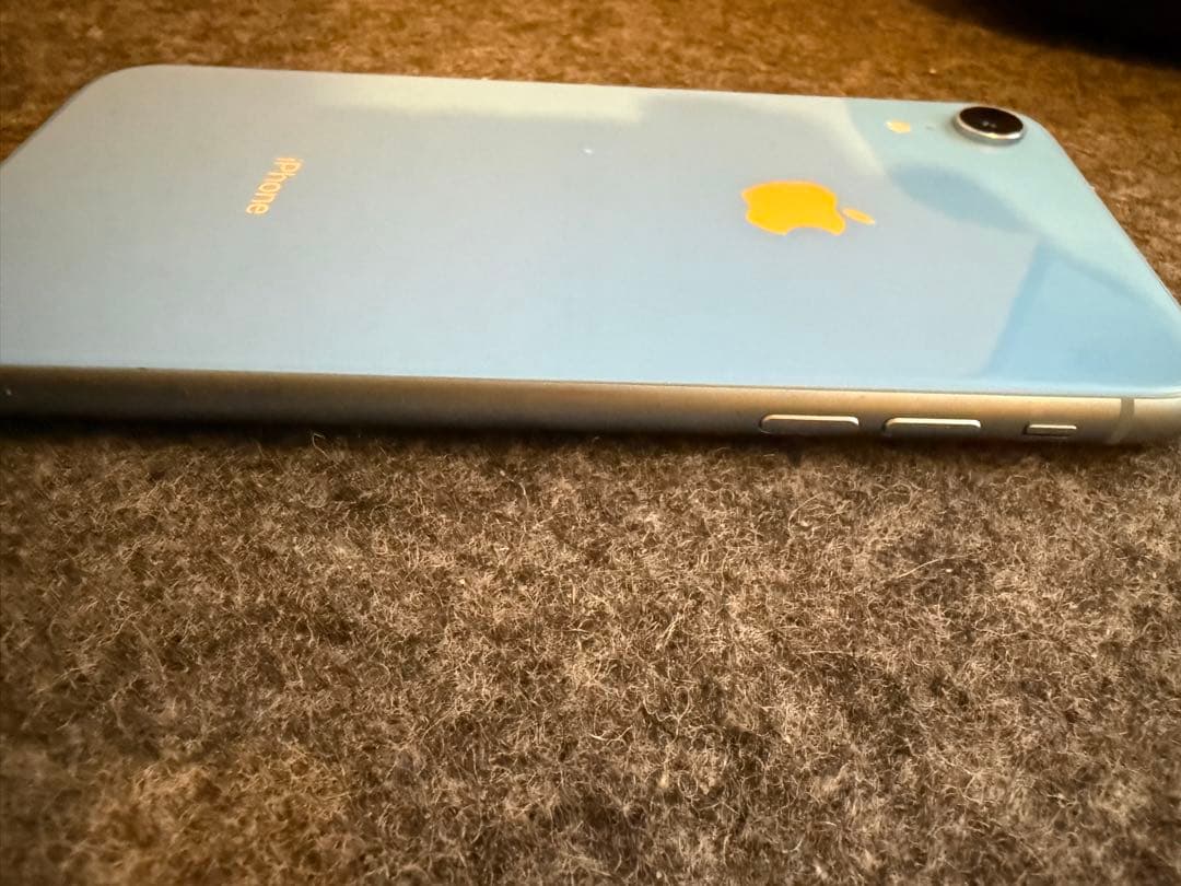 【美品・傷なし】iPhoneXR 64GB ブルー 中古 バッテリー86%
