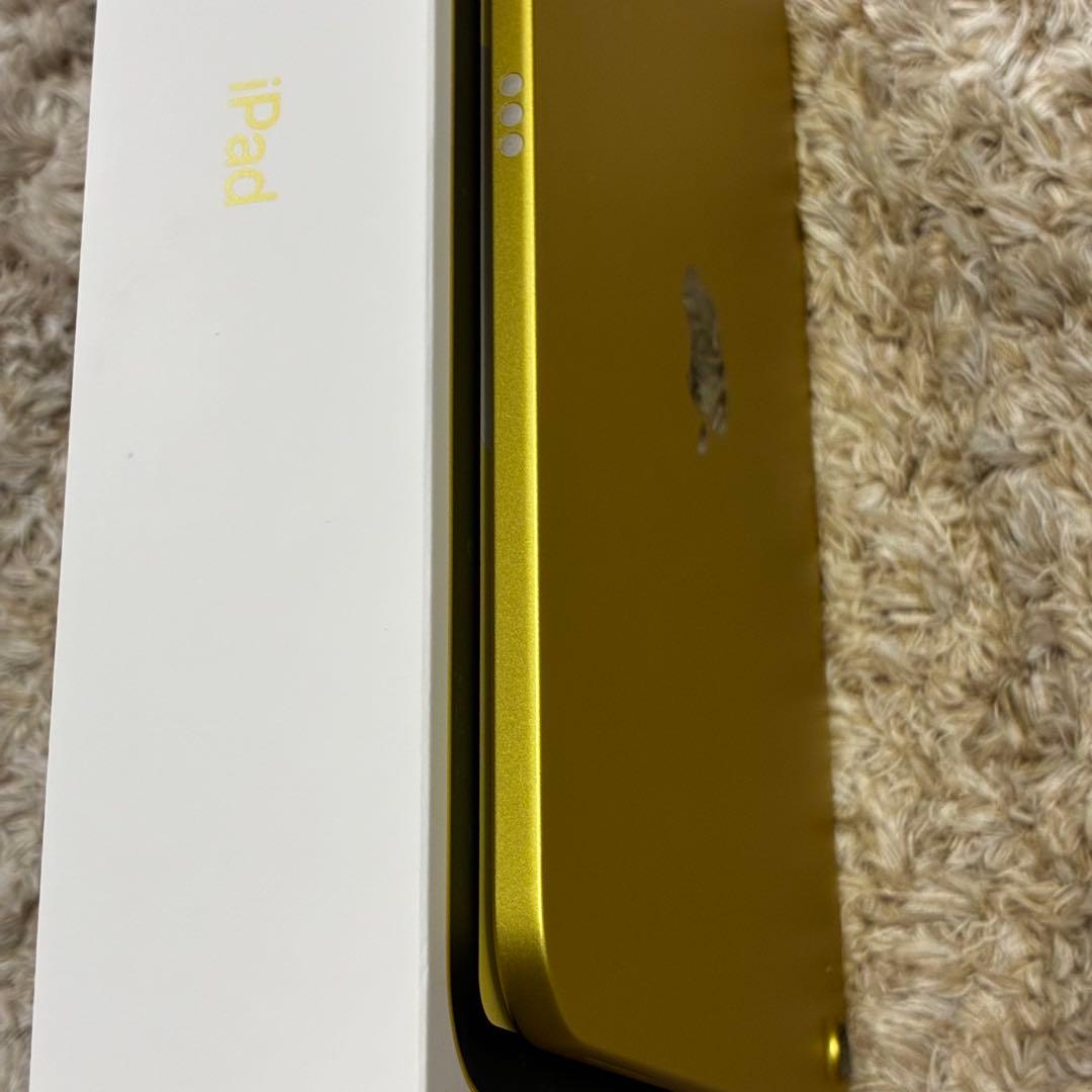 iPad（A16）128GB Wi-Fi イエロー バッテリー最大容量100％