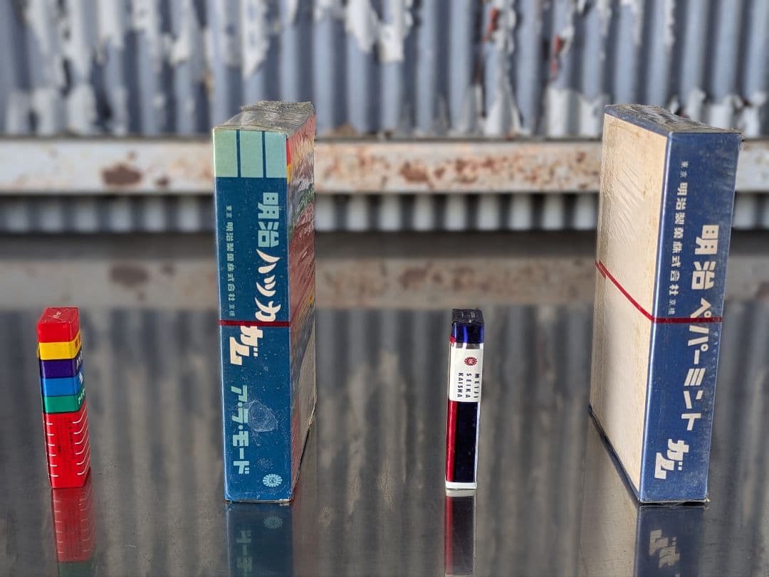 明治ガム　昭和レトロ　明治製菓　Meiji　MEIJI