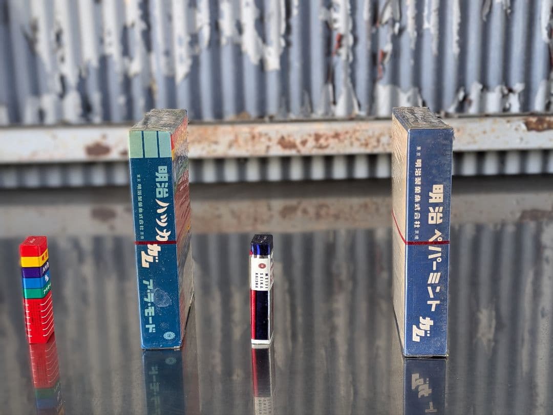 明治ガム　昭和レトロ　明治製菓　Meiji　MEIJI