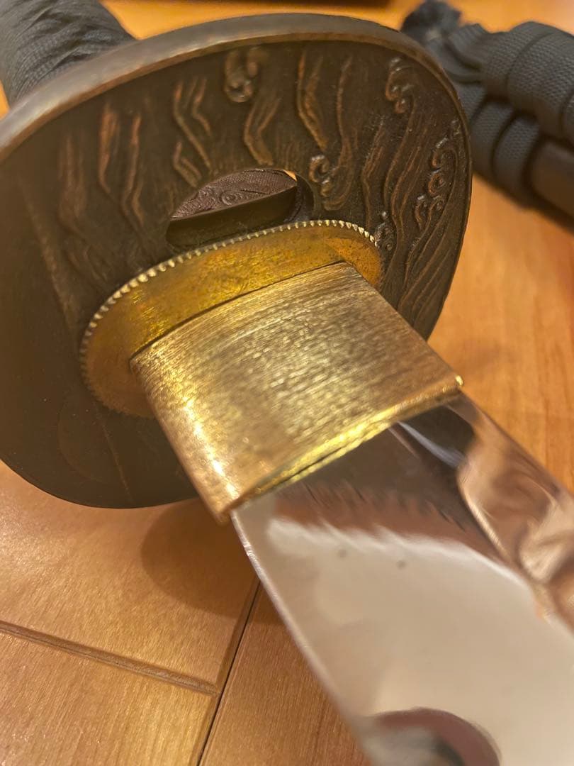 日本刀　模造刀　刀掛代　スタンド　インテリア　レトロ