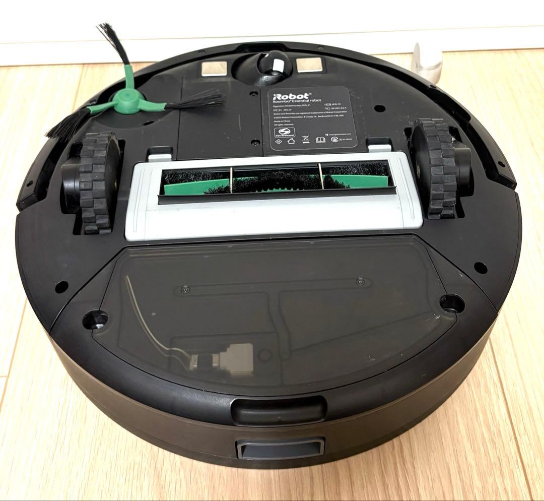 ルンバ コンボ Essential robot ブラック 水拭き可 交換部品付き