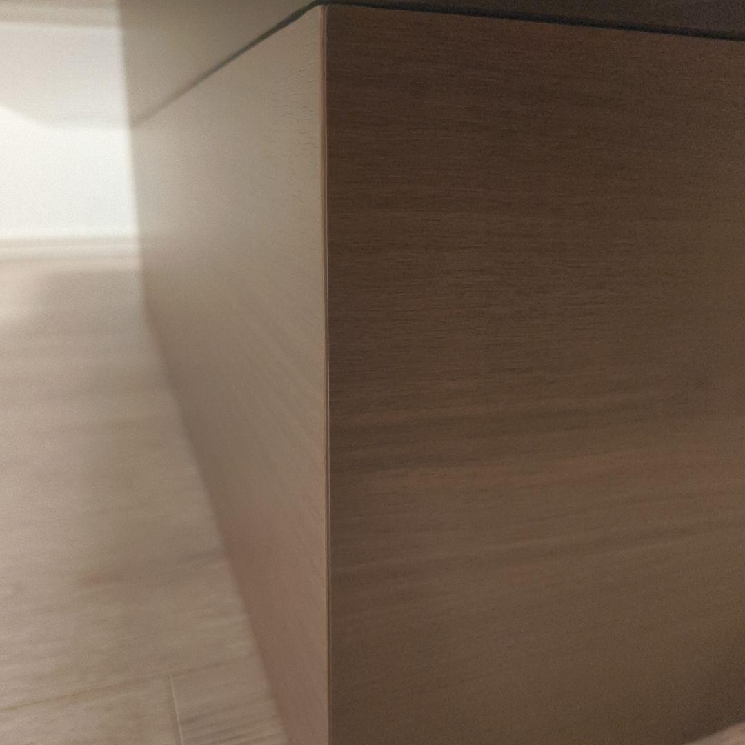 リビングテーブル 大理石✖︎木 高級感 手作り ウッドスタイル 机