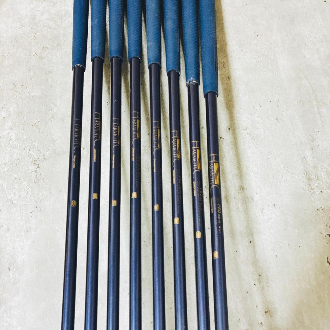 ジャンボ尾崎 j's チタンマッスル アイアン 8本セット メンズ ゴルフ S