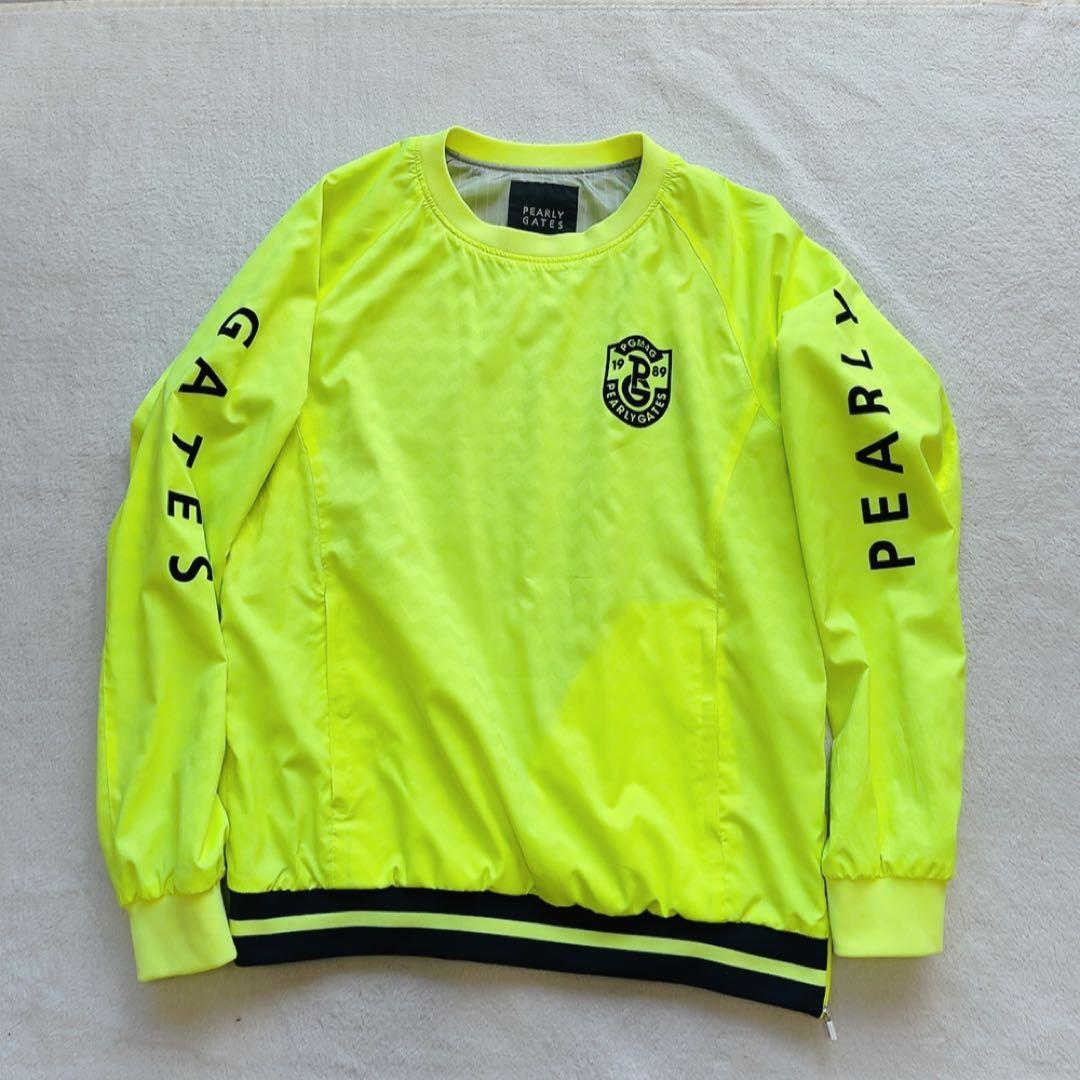 極美品　パーリーゲイツ　近年　サイズ７　３L　蛍光　ネオン　蓄熱裏地　スニード