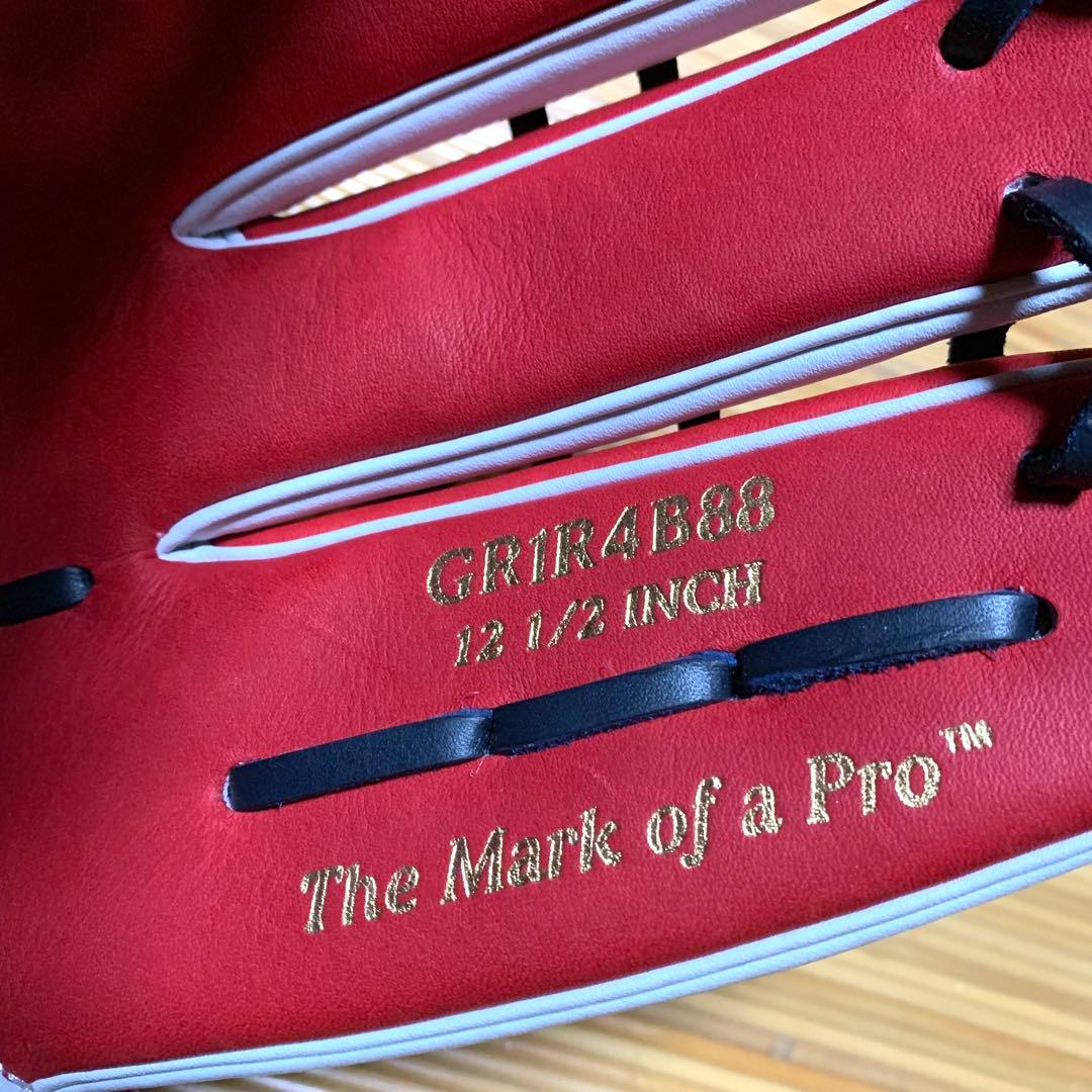 極美品　ローリングス限定品　一般軟式外野手用グラブ　グローブ