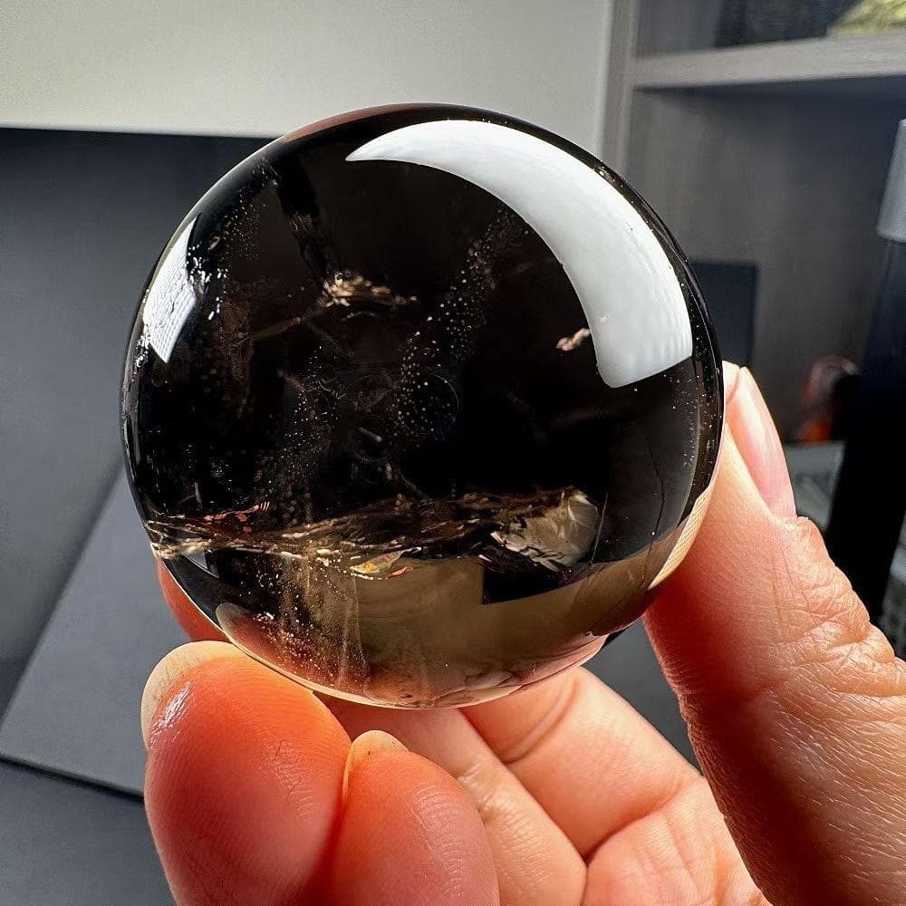 AAAAAAAA級スモーキークォーツ丸玉B1113/YS/111073/239B