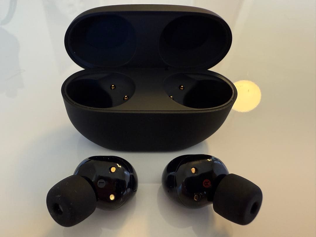 【美品】SONY WF-1000XM5（ブラック）ワイヤレスイヤホン ケース付き