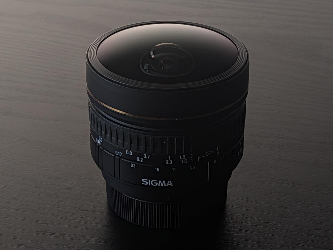 SIGMA 8mm F3.5 EX DG FISHEYE ニコン用