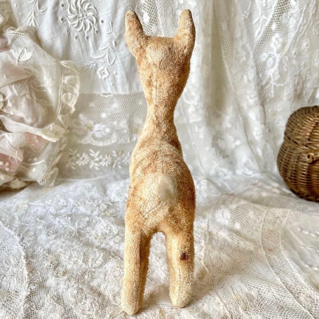 バンビぬいぐるみ3体セット　子鹿小鹿　　フランスアンティーク　ドイツヴィンテージ