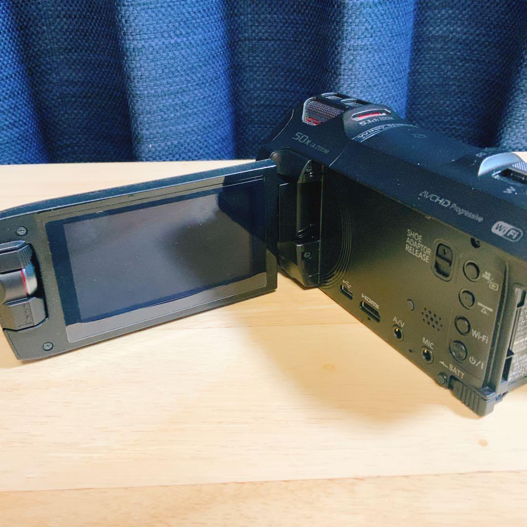 【中古美品】パナソニックHC-W850MフルHD（純正バッテリー2個付き）