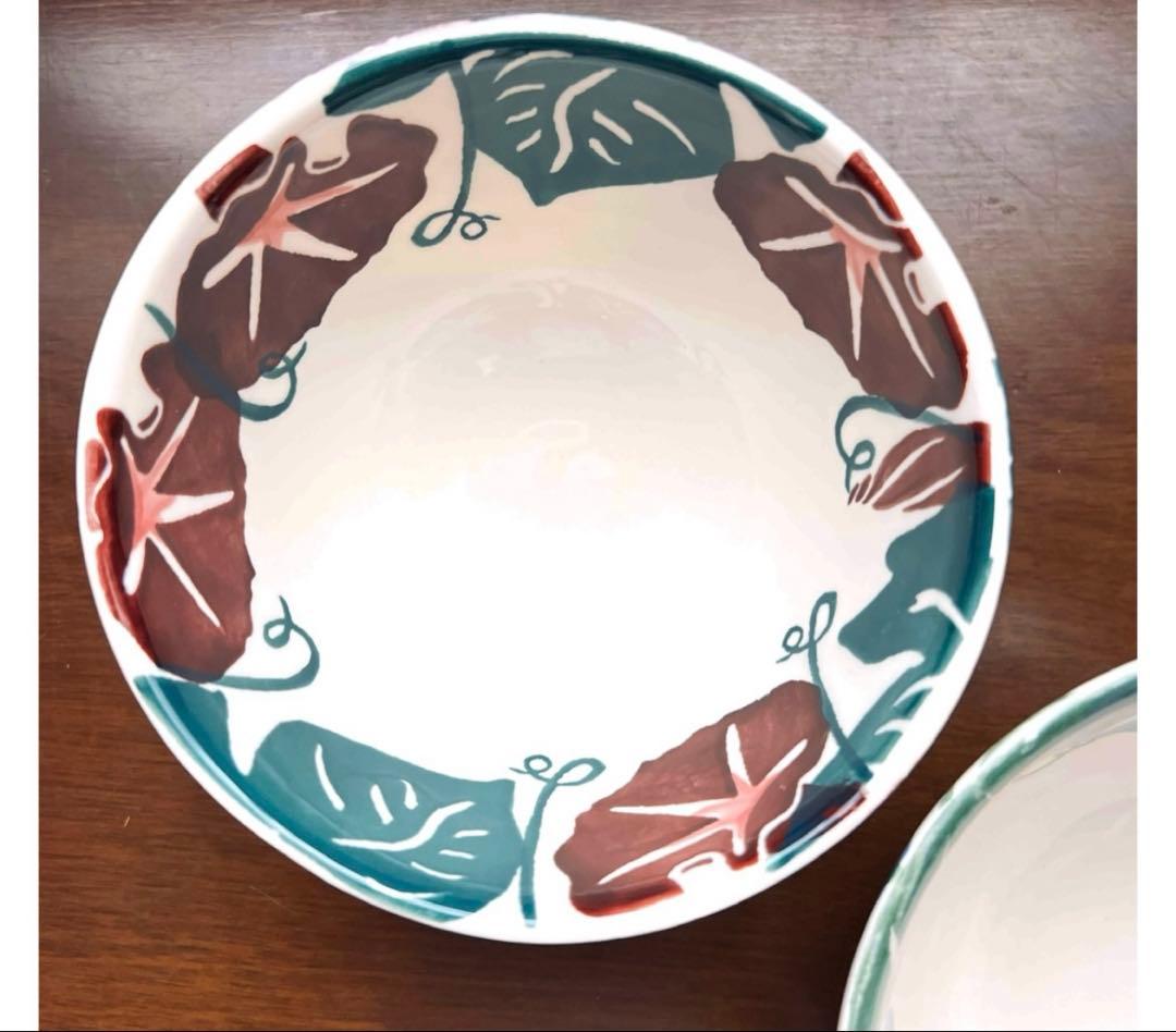 【新品】エマブリッジウォーター　ボウル　ペア　アサガオ　限定