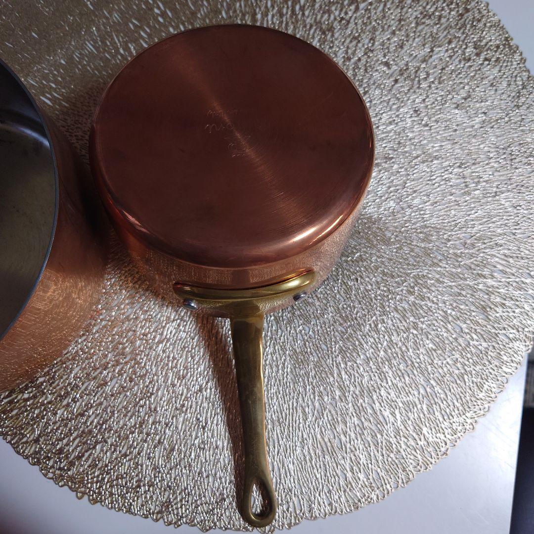 ルフォニ　銅製片手鍋 2個セット